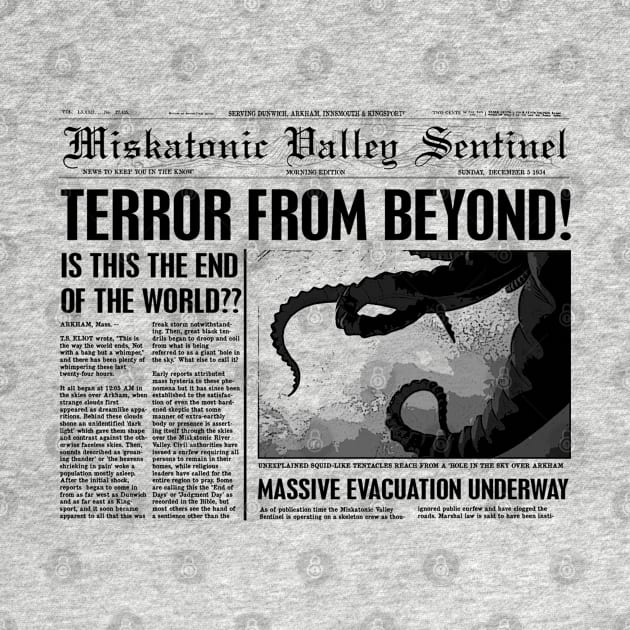 Miskatonic Headlines by MonkeyKing